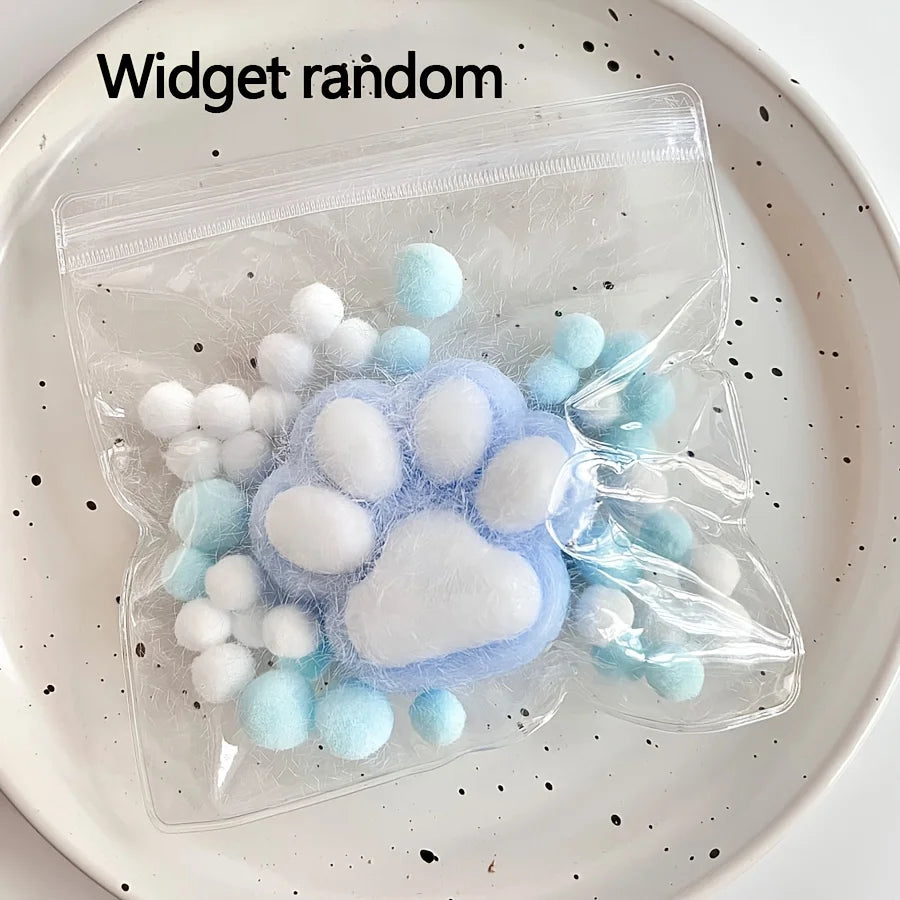 1 Cat Claw Squeezing Toy Creative Plush Cat Claw Squeezing Fun and