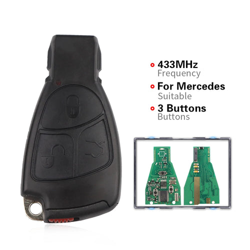 YIQIXIN Remote Car Key For Mercedes Benz NEC B C E S SL ML MB CLK CL