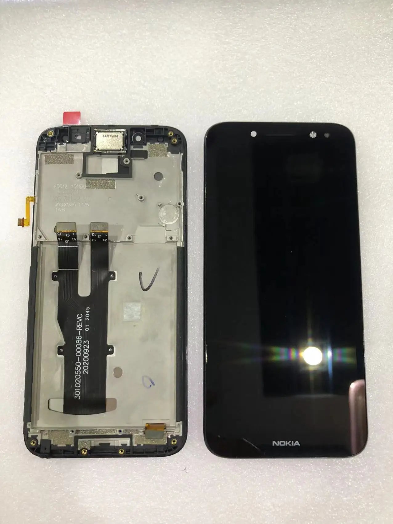 5.45" Original LCD Display For Nokia C1 Plus LCD TA-1312 Touch Screen