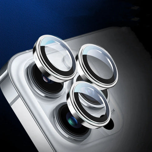 1 Set Metal Camera Protector for iPhone 15 16 Pro Max 14 Plus 13 Alloy