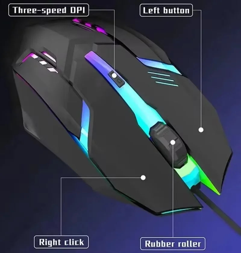 2023 Latest High Quality Ergonomic Design Gaming Mouse Desktop