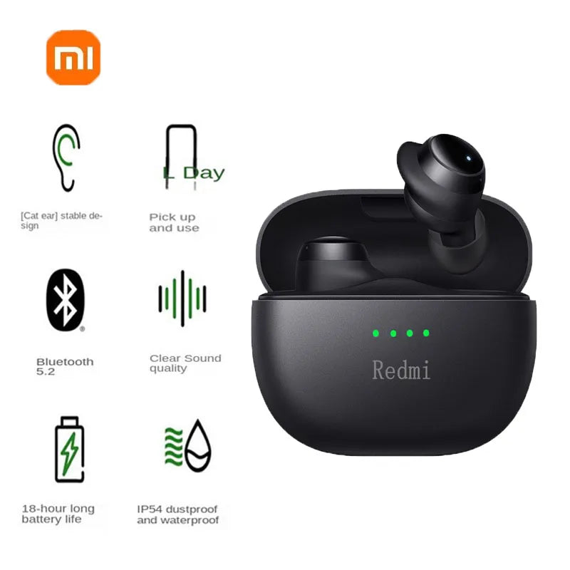 Xiaomi Redmi Bluetooth 5.2 Earbud Type-C In-Ear Headphones with Mini