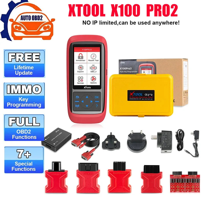 XTOOL X100Pro2 Professional Car Key Programming Tools With Eeprom