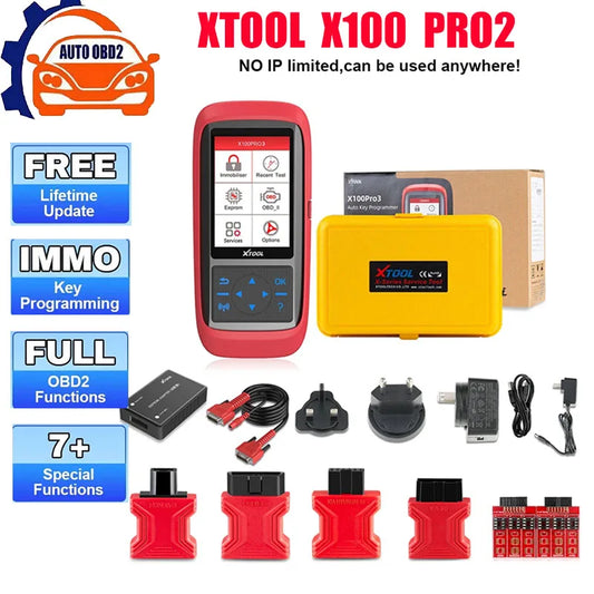 XTOOL X100Pro2 Professional Car Key Programming Tools With Eeprom