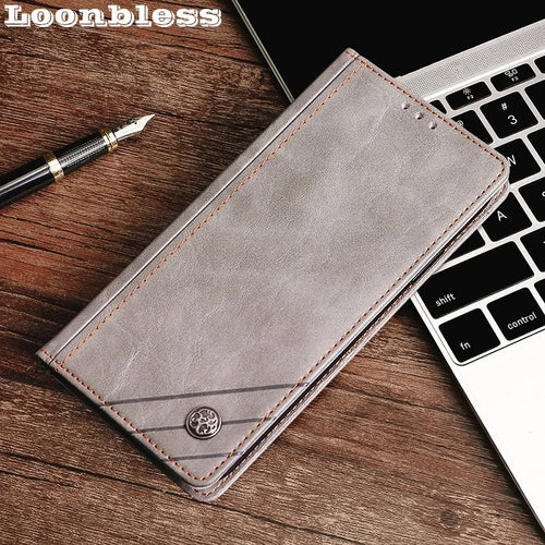 14C Leather Flip Case For Xiaomi Redmi 14C Phone Case Etui Redmi 14C