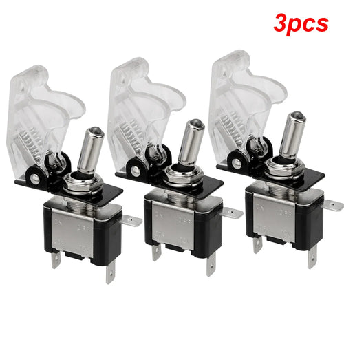 12V SPST Toggle Rocker Switch LED Light for Ignitions Boost Marine