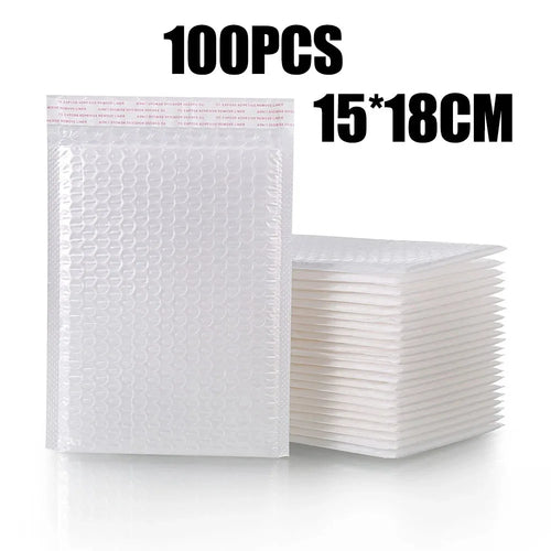 10-100PCS Bubble Mailers Wholesale White Padded Envelope for Packaging