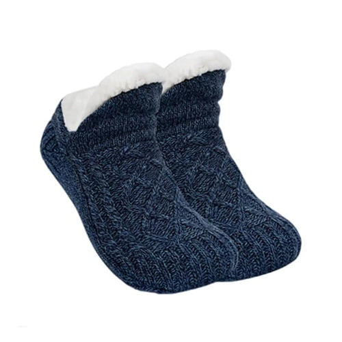 2024 New Winter Warm Floor Socks Home Fleece Slipper Women Men Snow
