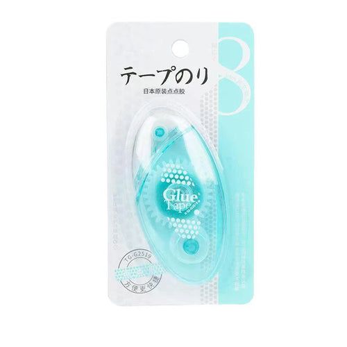 1/3Pcs Mini Glue With Dot Glue Classic Transparent Sided Tape Roller