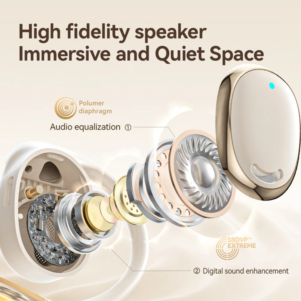 144 Languages Translator Earbuds 99% Accuracy AI Real Time Translation