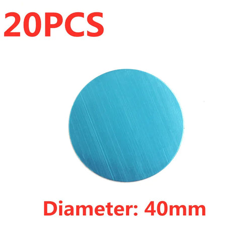 1-20Pcs Magnetic Metal Plate For Magnetic Car Phone Holder Universal