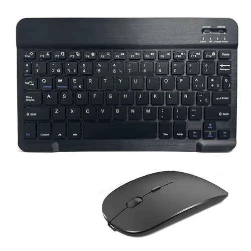 Spanish French Bluetooth Wireless Keyboard Azerty Russian Korean For