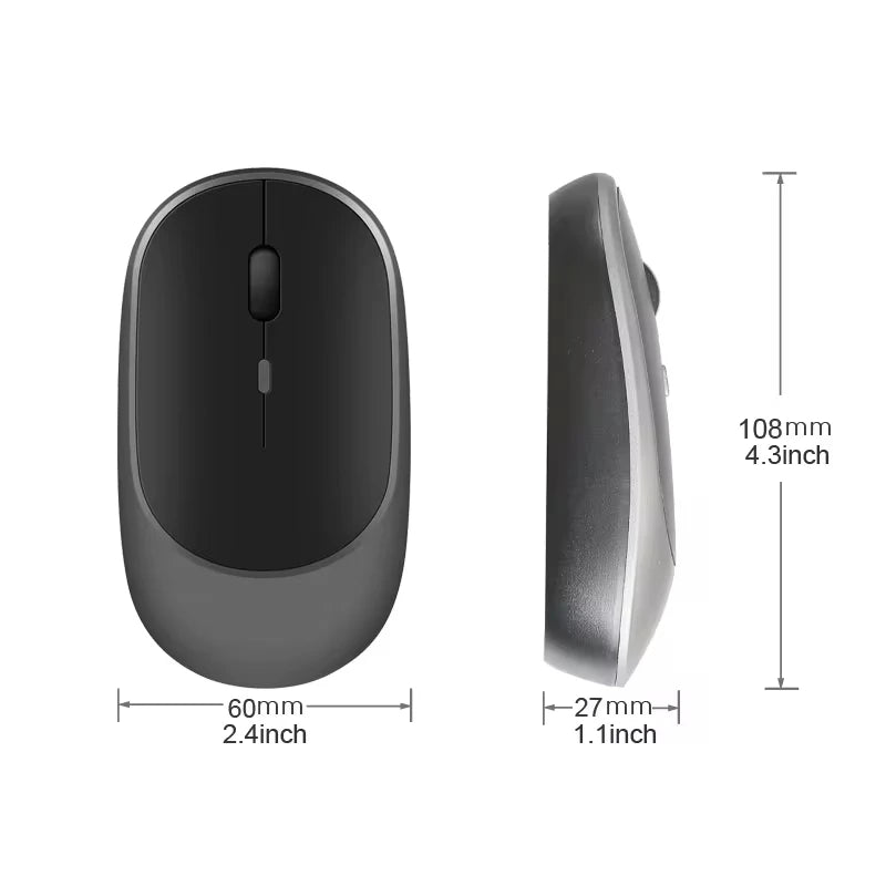 Xiaomi Wireless Mouse Bluetooth-compatible 2.4G Silent Mice Adjustable