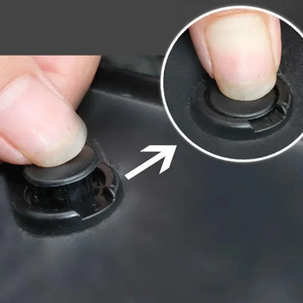 190PCS rivet fasteners, 6 models and sizes, body fixing clip bumper,