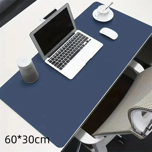 1 Pcs Large Size 60*30mm Office Desk Protector Mat PU Leather