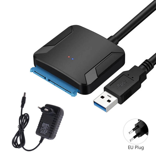 High Quality USB 3.0 to SATA Adapter Converter Cable 5Gbps for 2.5 3.5