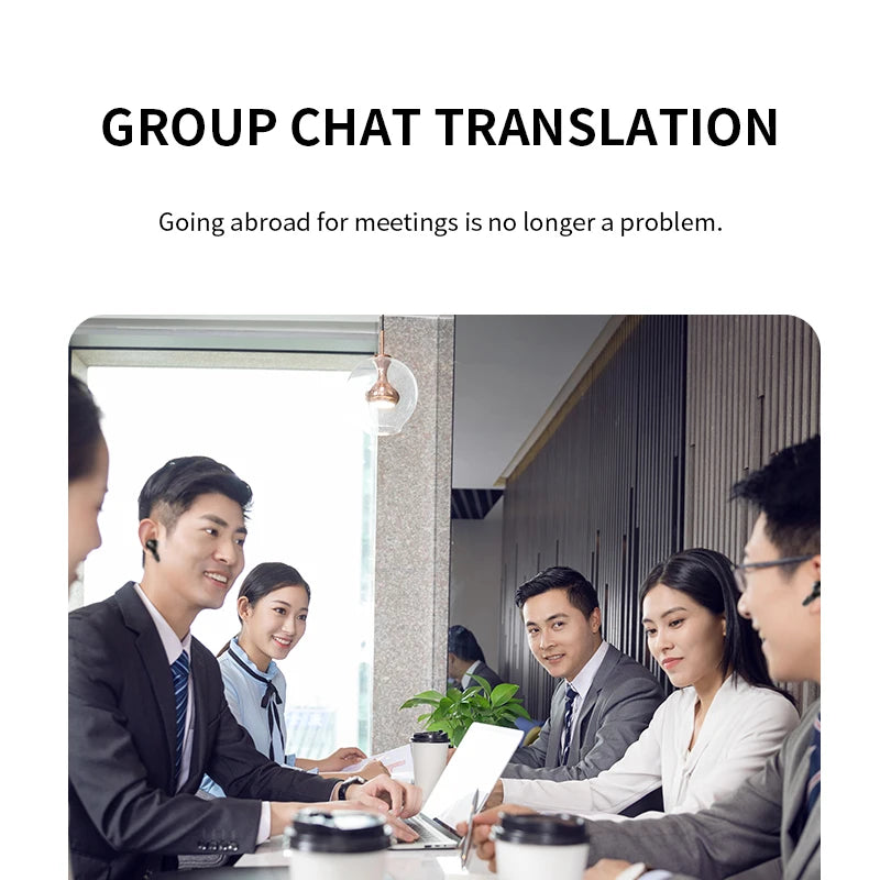 New Wireless translation earbuds multi-language overseas travel