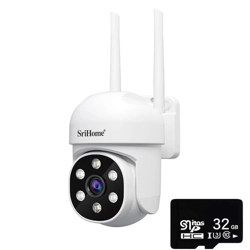 Srihome SH061 PTZ WiFi Camera 2MP 1080P Smart Home Security 3X