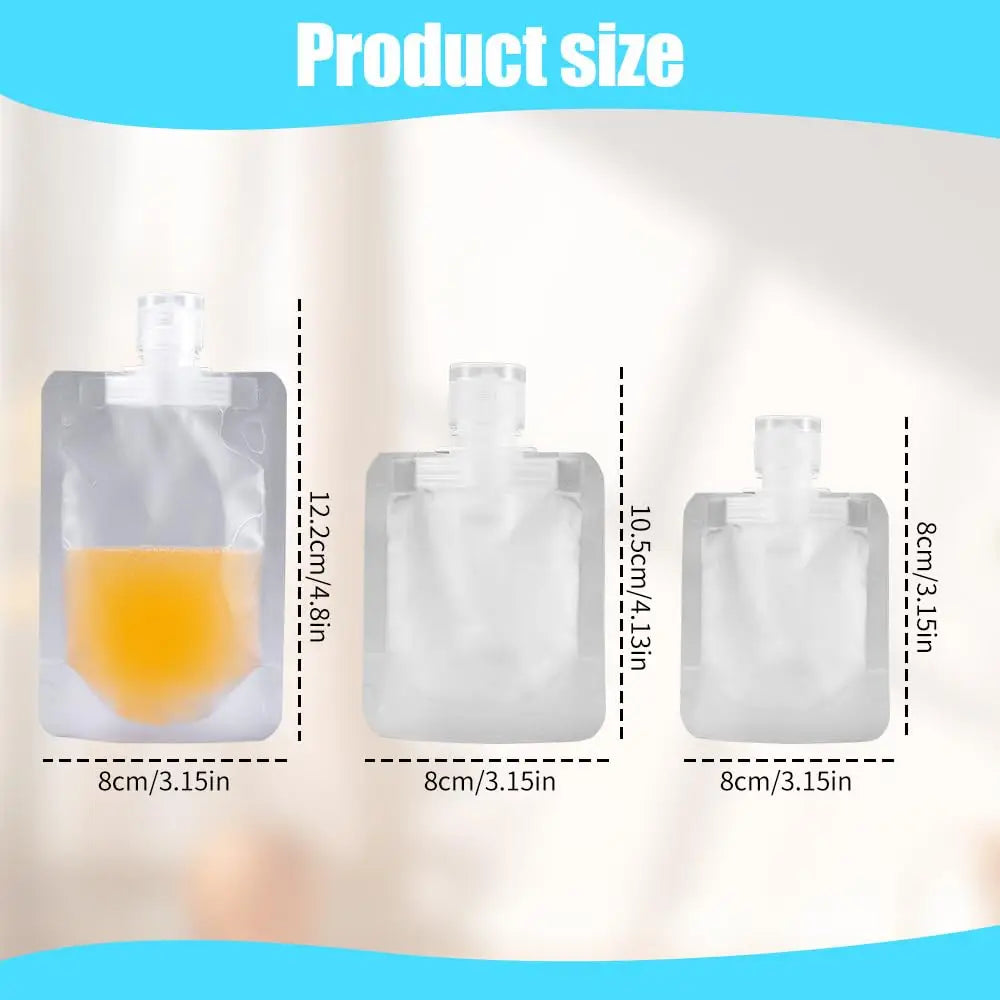 10Pcs 30/50/100ML Thickened Travel Subpackage Cosmetic Lotion Shower