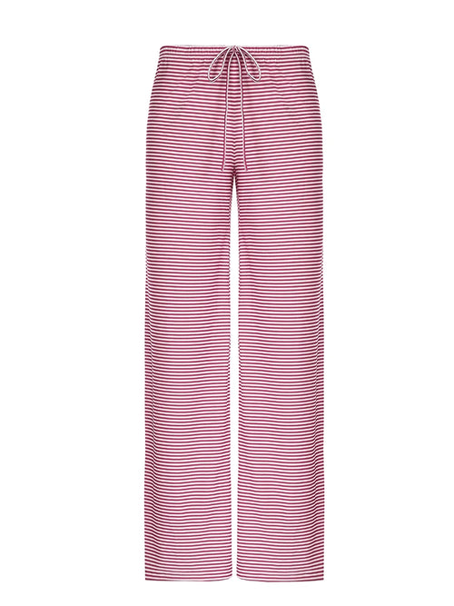 Rockmore Harajuku Striped Low Waist Straight Pants Women Old Money