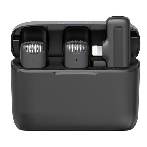 Ulanzi J12 Wireless Lavalier Microphone Lapel Mic Set Short Video