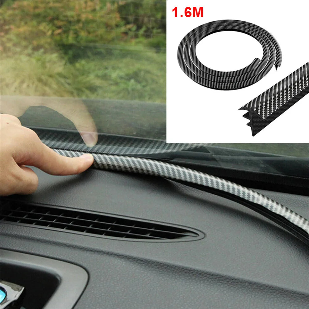 1.6M Universal Rubber Auto Dashboard Dust Proof Seal Sealing Strip