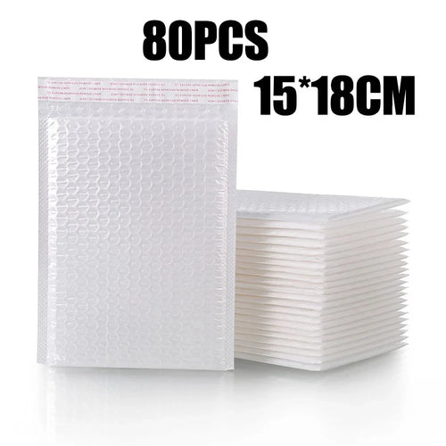 10-100PCS Bubble Mailers Wholesale White Padded Envelope for Packaging
