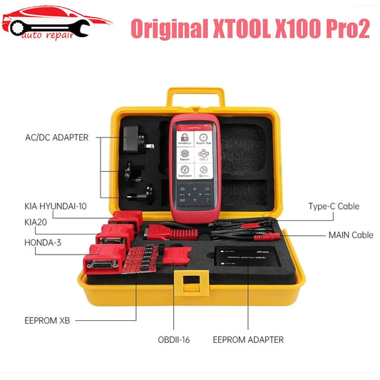 XTOOL X100 Pro2 Auto Key Programmer with EEPROM Adapter
