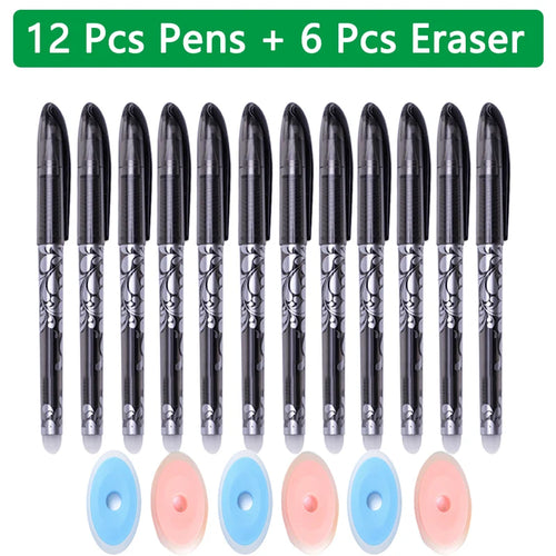 100 Pcs/set Kawaii Erasable Refill Erasable pens Gel Pen sketch