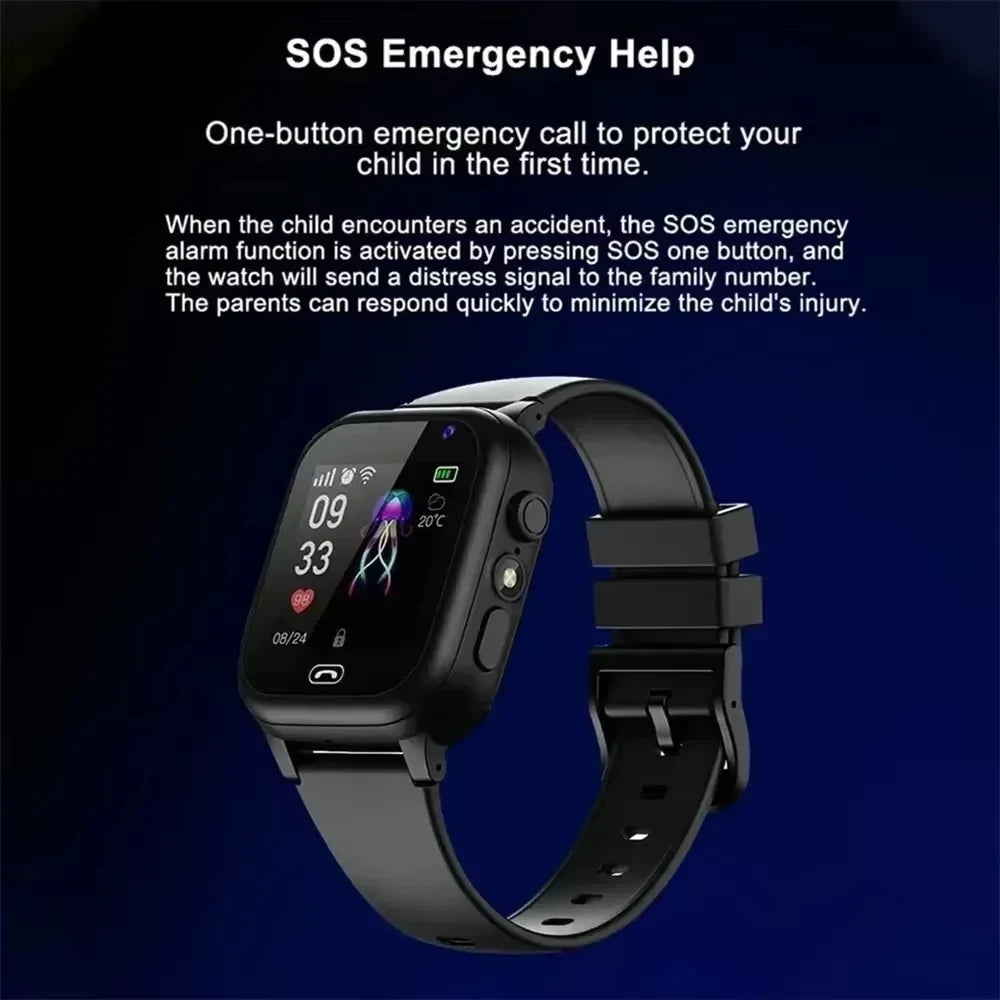 Xiaomi Kids 4G Smart Watch SOS GPS Location Video Call Sim Card Child