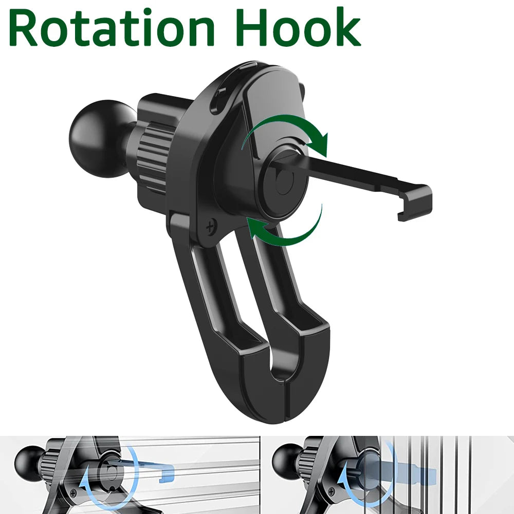 17mm Ball Head Car Air Vent Clip for Car Phone Holder Mount Universal