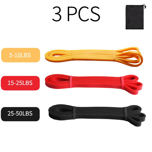 Heavy Duty Latex Resistance Band Exercise Elastic Band For Sport