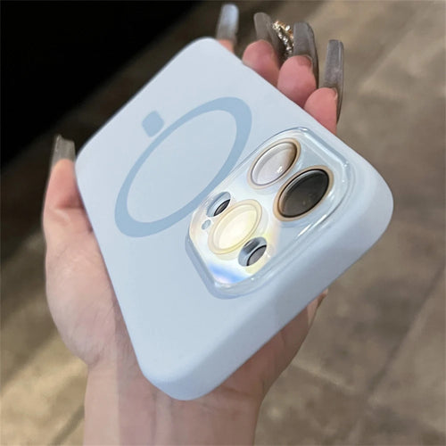 Liquid Silicone Magnetic Case For iPhone 16 15 13 14 12 Pro Max For