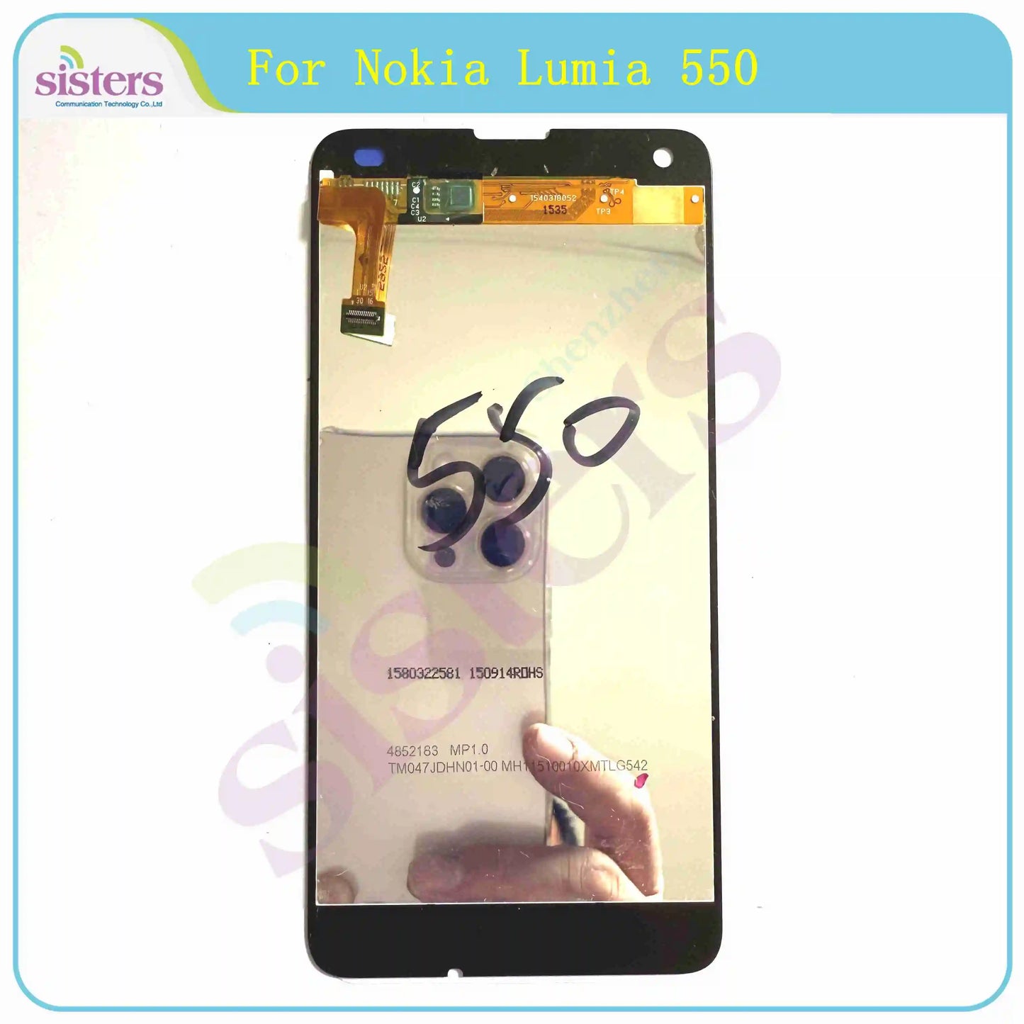 4.7" Original LCD For Nokia Lumia 550 LCD Display Touch Screen