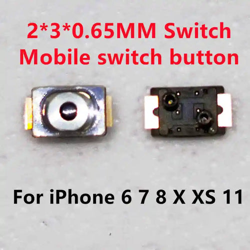 10Pcs/Lot Power On Off Inner Button Control For iPhone Android Huawei