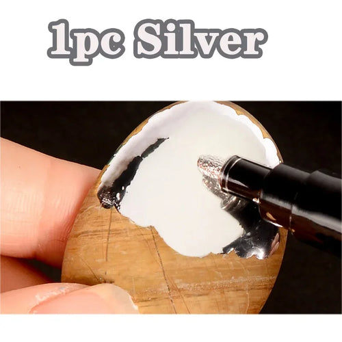 1/2pcs Mirror Marker Pen DIY Reflective Paint Pens Mirror Markers