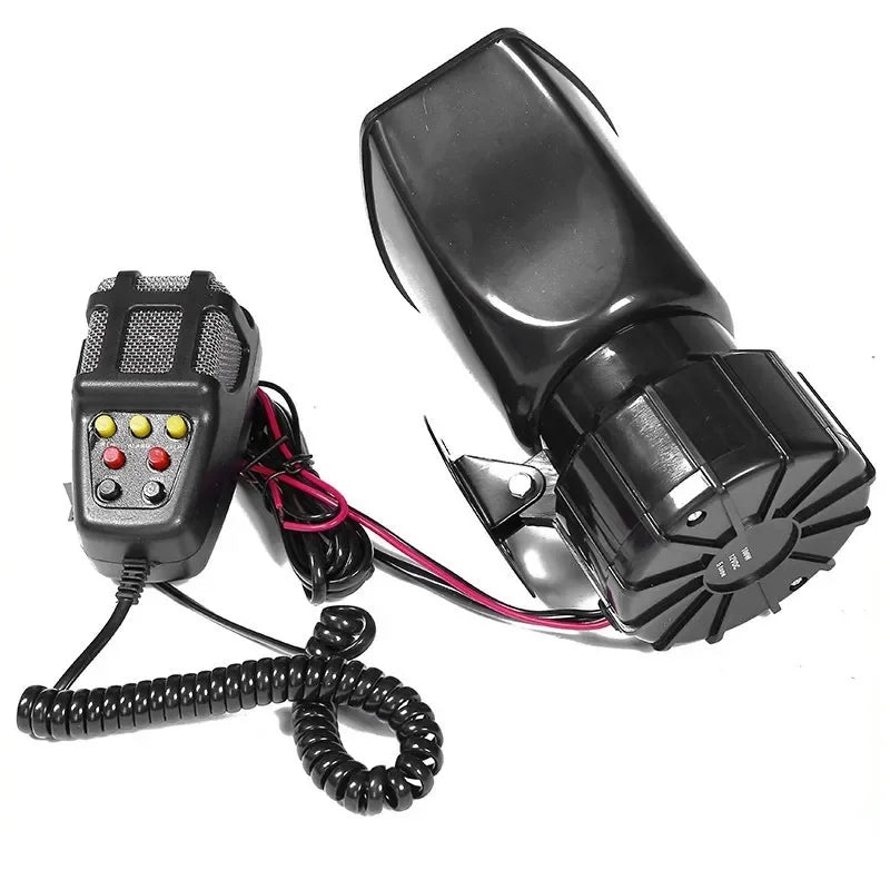 12V Car Alarm Horn Tone Sound Car Emergency Siren Automobile Siren