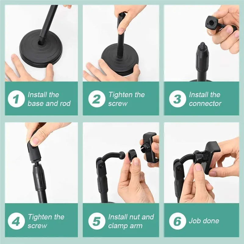 Multifunctional Mobile Phone Bracket Live Broadcast Bracket Adjustable