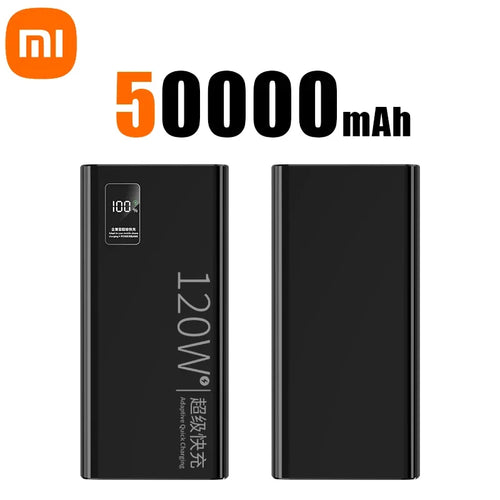 Xiaomi Hot 120W 50000mAh High Capacity Power Bank Fast Charging