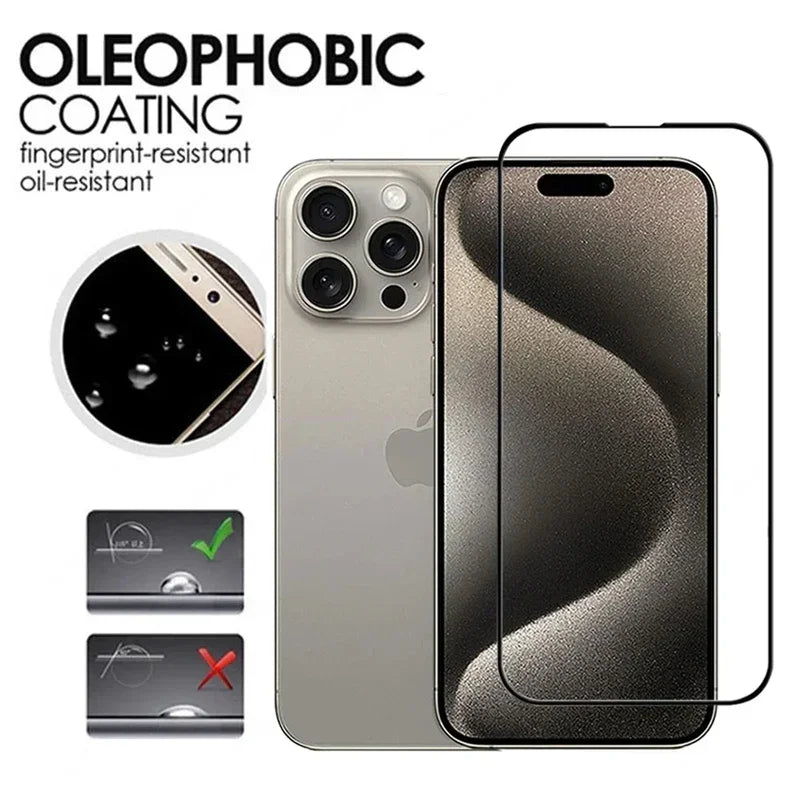 1 PCS Tempered Glass For iPhone 16 Pro Max 16Pro Anti Scratch Screen