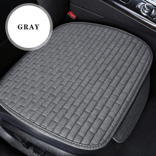 Car seat cover front/Rear Flax Seat Protect Cushion Automobile Seat