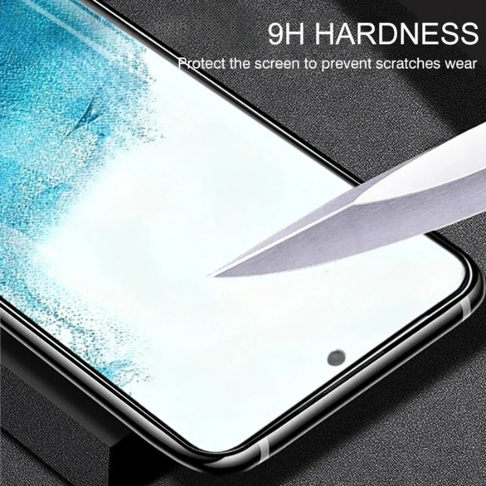 4pcs Full Cover Tempered Glass For Samsung Galaxy S24 S22 S21 S20 FE
