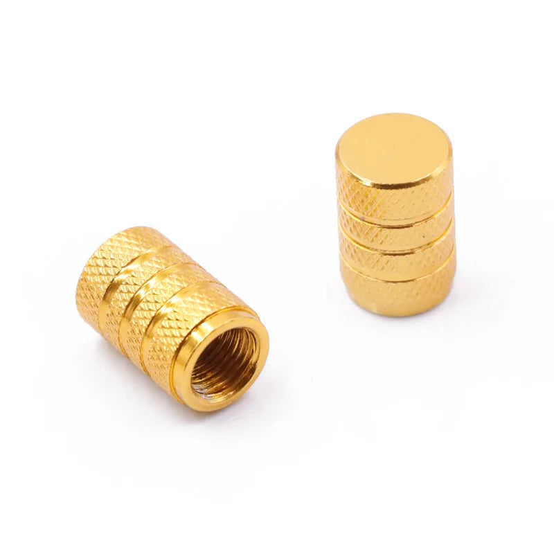 4pcs Universal Car Wheel Tire Valve Stem Caps Dust Covers Aluminum