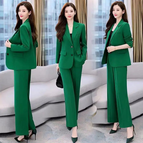 Women's Fashion Professional Suit Korean Elegant Spring Autumn New
