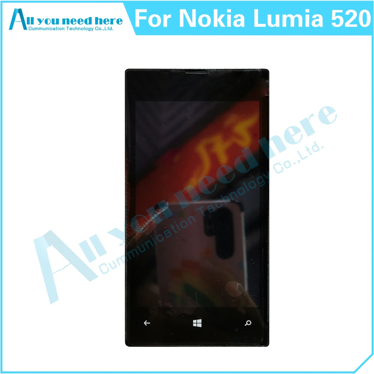 100% Test For Nokia Lumia 520 LCD Display Touch Screen Digitizer