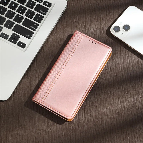 14C Leather Flip Case For Xiaomi Redmi 14C Phone Case Etui Redmi 14C