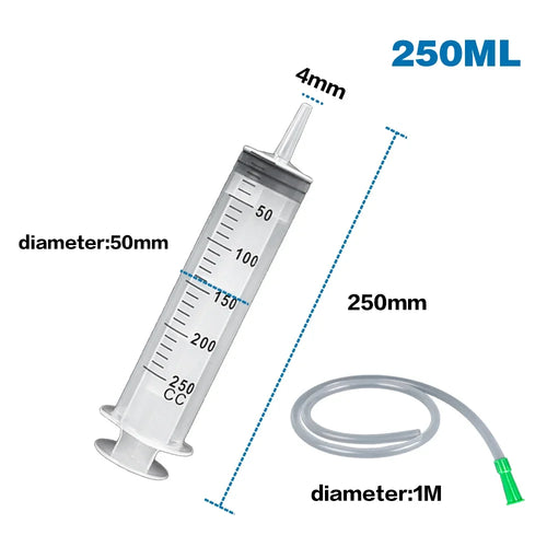 1 Set Car Oil Pump Extractor Oil Pump with Scale Reusable for