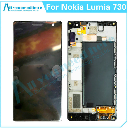 100% Test For Nokia Lumia 730 LCD Display Touch Screen Digitizer