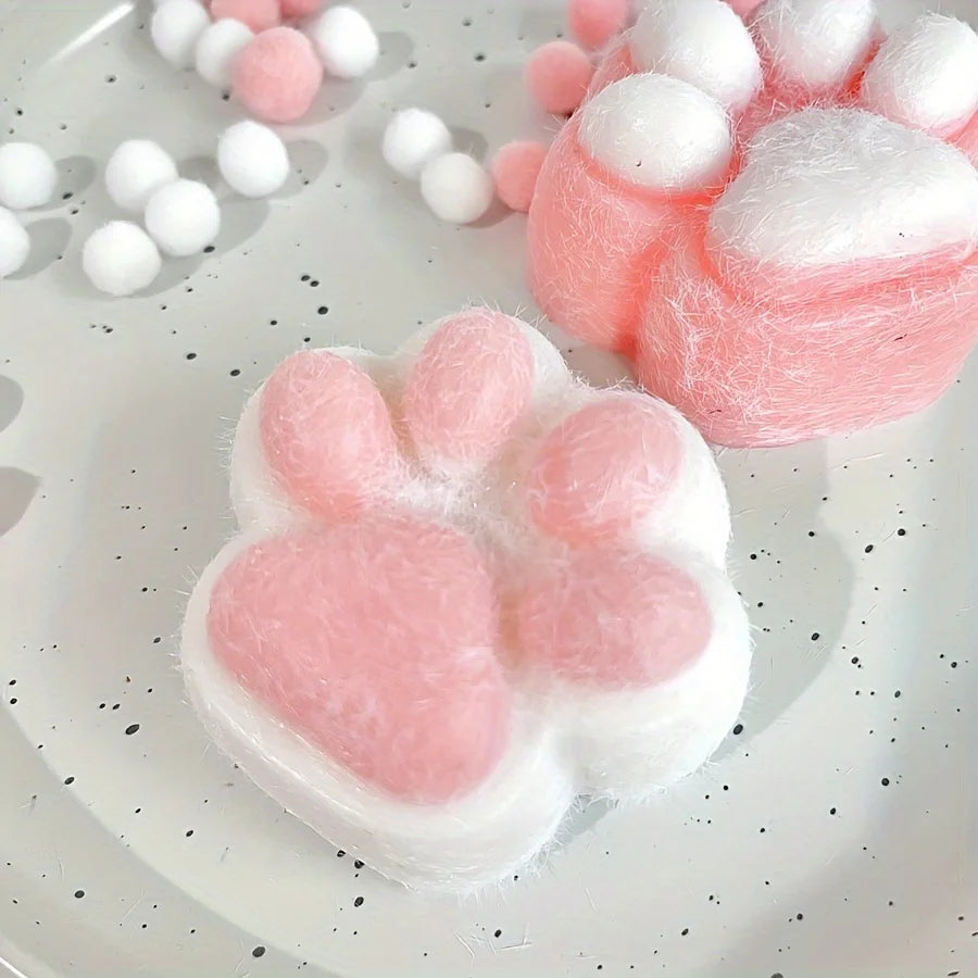 1 Cat Claw Squeezing Toy Creative Plush Cat Claw Squeezing Fun and