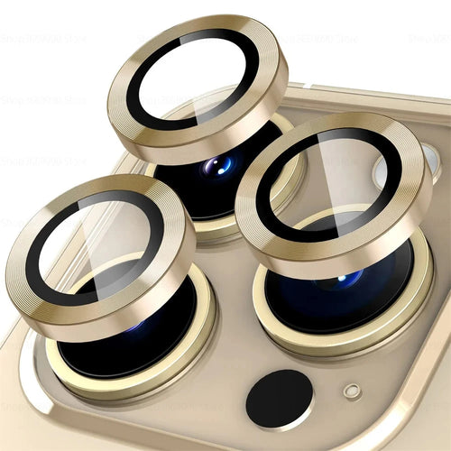 3-2PCS Camera Lens Protector For iPhone 16 Pro Max 16Pro 16Plus Metal
